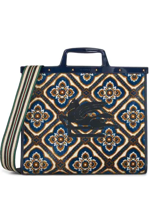 Etro Love jacquard tote bag