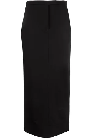Alexander Wang Logo-embroidered pencil skirt