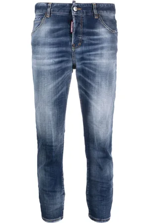 Dsquared2 Distressed cropped jeans