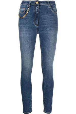 Elisabetta Franchi Mid-rise skinny-cut jeans