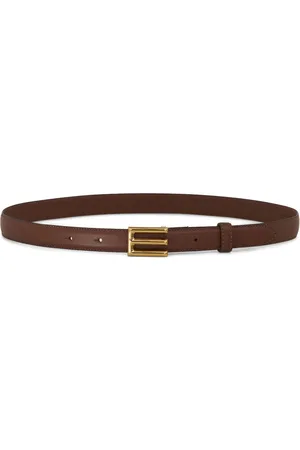 Etro Logo-buckle leather belt