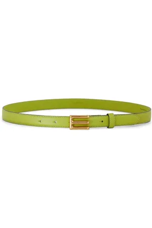 Etro Logo-buckle leather belt