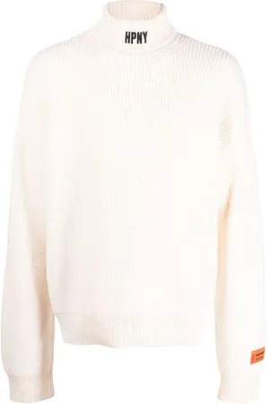 Heron Preston HPNY roll-neck wool jumper