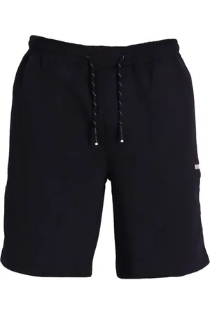 HUGO BOSS Logo-print tape-detailing shorts