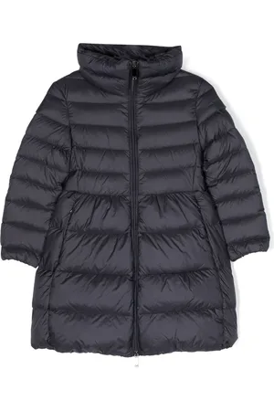 Il gufo Quilted zip-up padded coat