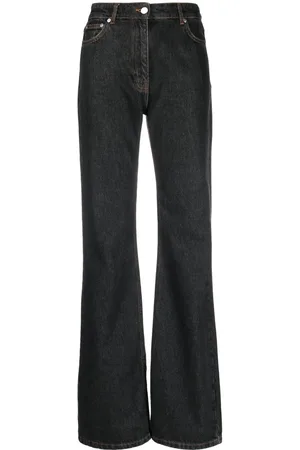 Moschino Mid-rise wide-leg jeans