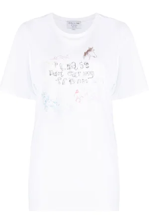 Collina Strada Graphic-print organic cotton T-shirt