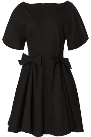 Carolina Herrera Bow-detail V-back dress