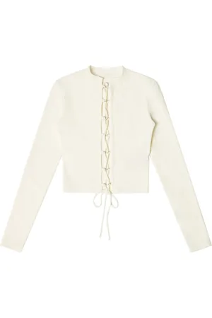Heron Preston Lace-up crop top