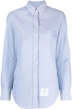 Thom Browne Button-down cotton Oxford shirt