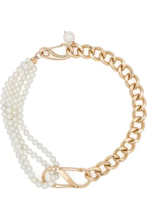 Atu Body Couture X Shir Fine Jewellery mother-of-pearl chain-link necklace