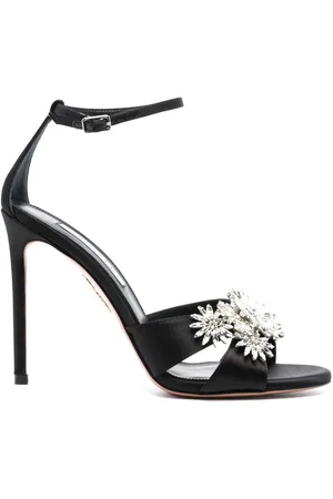 Aquazzura Margarita 110mm crystal-embellished sandals