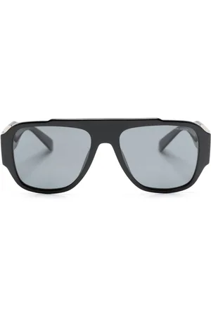 VERSACE Medusa pilot-frame sunglasses