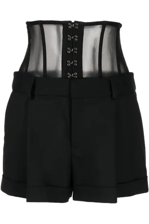 MONSE High-waist bustier shorts