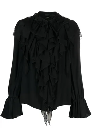 Pinko Ruffled long-sleeves blouse