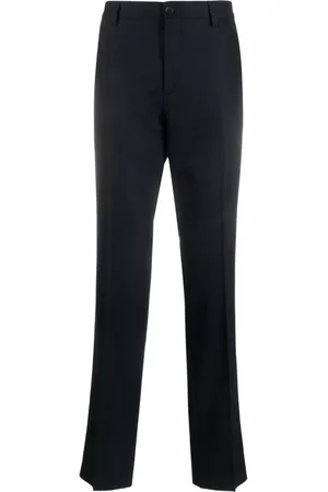 Etro Straight-leg virgin-wool tailored trousers