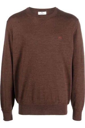 Etro Pegaso-embroidered sweater