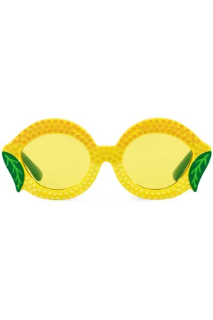 Dolce & Gabbana Farmer lemon-frame sunglasses