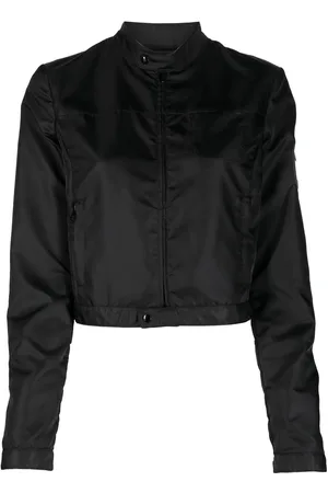 Maison Margiela Logo-patch cropped jacket