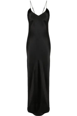 NILI LOTAN Cami silk-satin gown