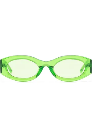 Linda Farrow Berta oval sunglasses