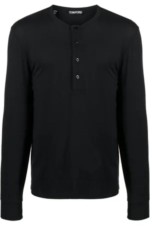 Tom Ford Short-button fastening T-shirt