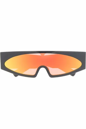 Rick Owens Retro futuristic rectangular sunglasses