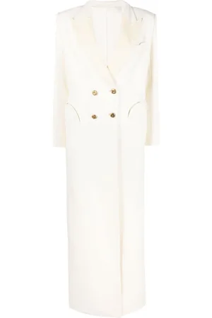 Blazé Milano Double-breasted maxi coat