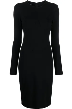 Pinko Corset-style long-sleeve minidress
