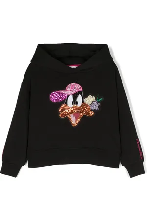 MONNALISA X Looney Tunes sequin-embellished hoodie