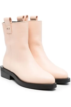 Nº21 Logo-plaque leather ankle boots