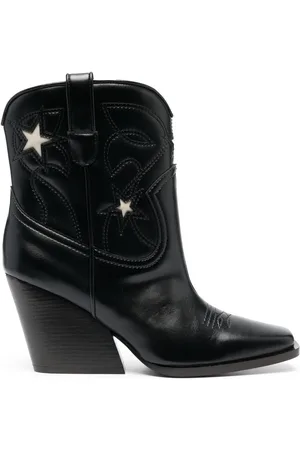 Stella McCartney Cloudy Alter 85mm embroidery cowboy boots