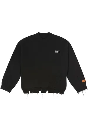 Heron Preston Embroidered-logo drawstring sweatshirt
