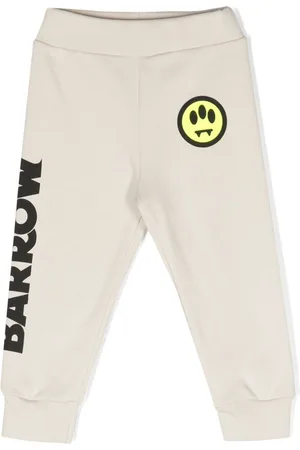 BARROW Logo-print cotton track pants