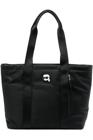 Karl Lagerfeld Ikon zip-top tote bag