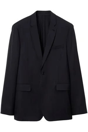 Burberry Notched-collar single-breasted blazer