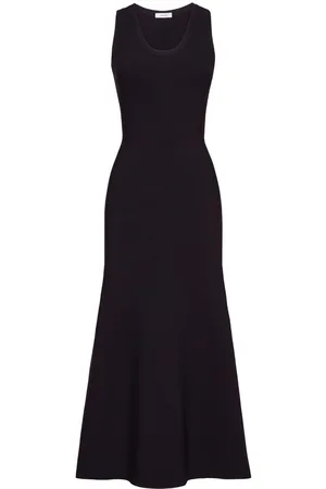 Salvatore Ferragamo Sleeveless flared midi dress