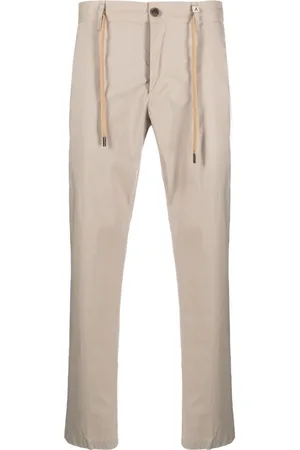 MYTHS Drawstring-waist chino trousers