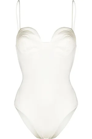 Noire Swimwear Round-neck swimsuit