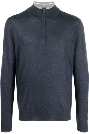 FEDELI Favonio half-zip jumper