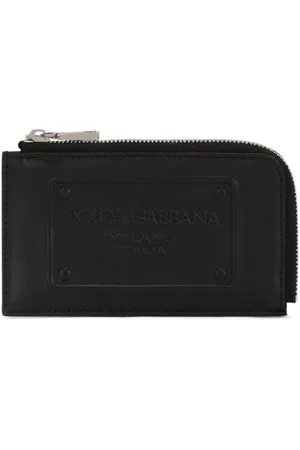 Dolce & Gabbana Logo-embossed leather wallet