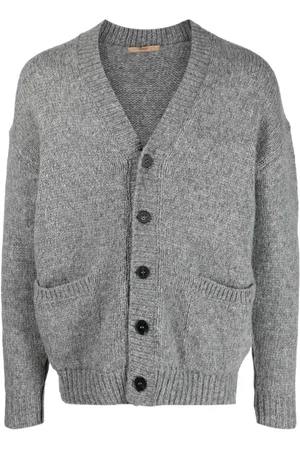 Nuur V-neck button-up cardigan