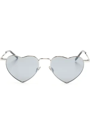 Saint Laurent Loulou heart-frame sunglasses