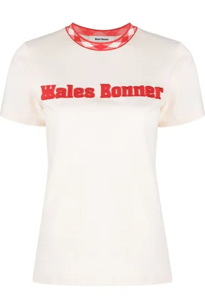 WALES BONNER Original logo-appliqué T-shirt