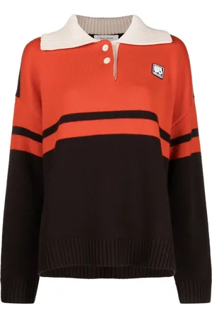 WALES BONNER Calm wool-blend polo jumper