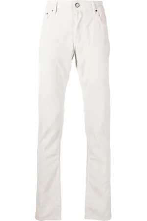 Jacob Cohen Low-rise slim-cut corduroy trousers
