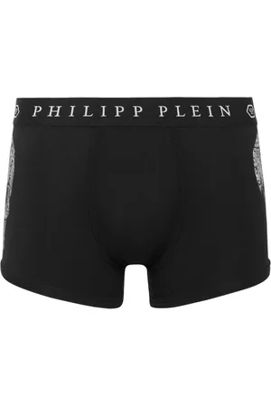 Philipp Plein Logo-waistband stretch-cotton boxers