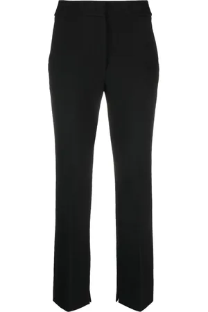 PESERICO SIGN High-waist straight-leg trousers