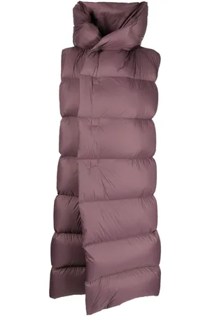Rick Owens Luxor quilted hooded gilet
