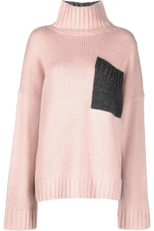 J.W.Anderson Two-tone roll-neck jumper